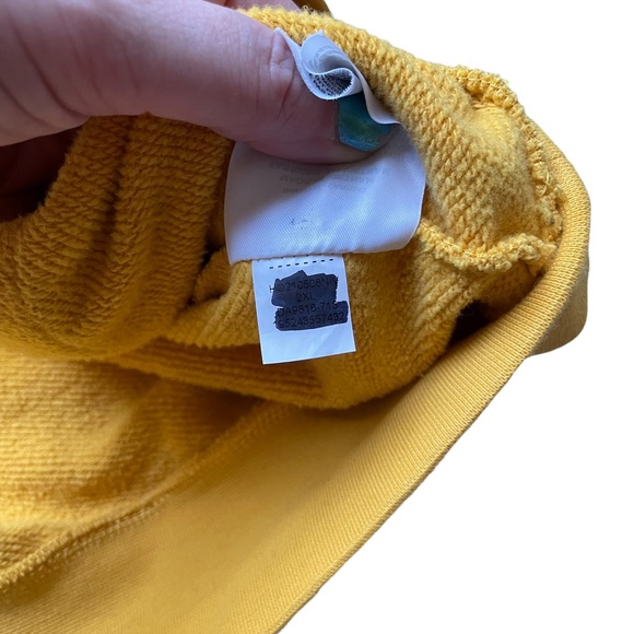 Nike Men’s Yellow Air Jordan Essentials Statement Fleece Hoodie 2XL - Picture 10 of 13